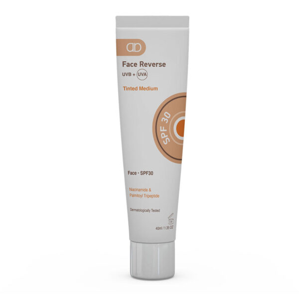 FaceReverseDailyCare 365 Day&Night SPF30 TintedMedium για αντηλιακή προστασία με ισχυρούς αντιρυτιδικούς παράγοντες